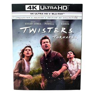 Twisters (4K UHD Blu-ray) Adventure Brand New and Sealed!!!